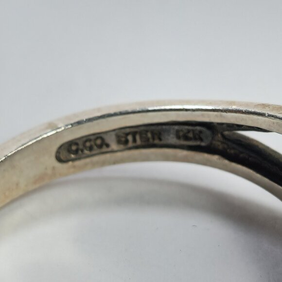 Black hills Ring 925 Sterling Silver 12k Rose Green Gold Leaf Design USA 10 - Picture 6 of 8